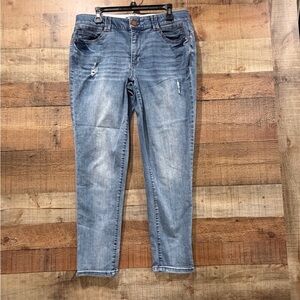 Democracy AbTechnology Light Blue Skinny Jeans Size 14